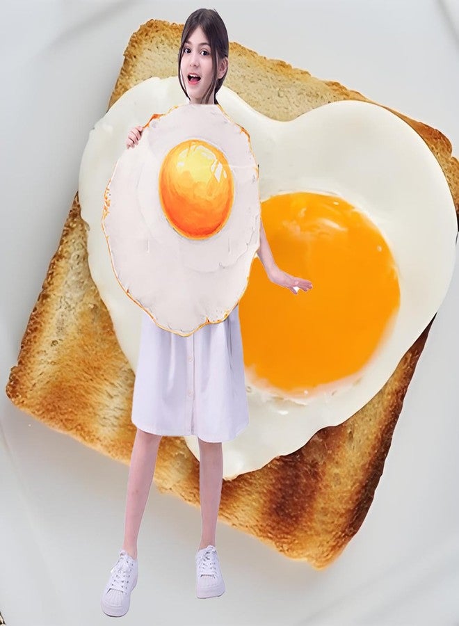 DSplay Unisex Kids Fried Egg Costumes - Image 4